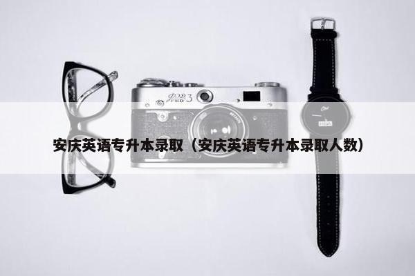 安庆英语专升本录取（安庆英语专升本录取人数）