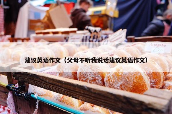 建议英语作文（父母不听我说话建议英语作文）