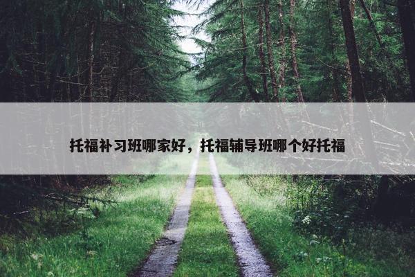 托福补习班哪家好，托福辅导班哪个好托福