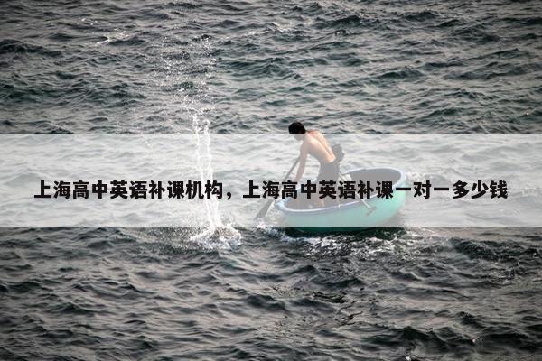 上海高中英语补课机构,上海高中英语补课一对一多少钱