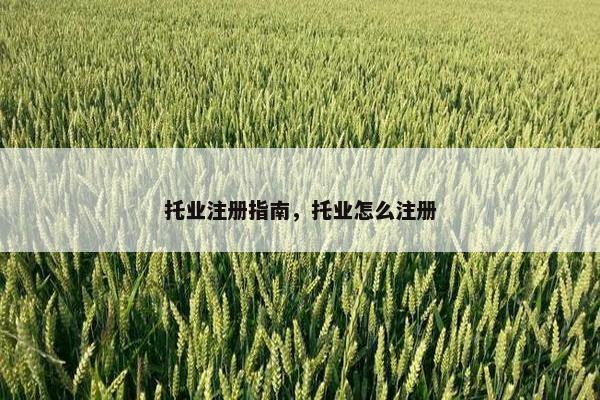 托业注册指南,托业怎么注册
