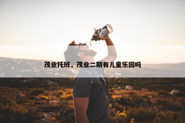 茂业托班,茂业二期有儿童乐园吗