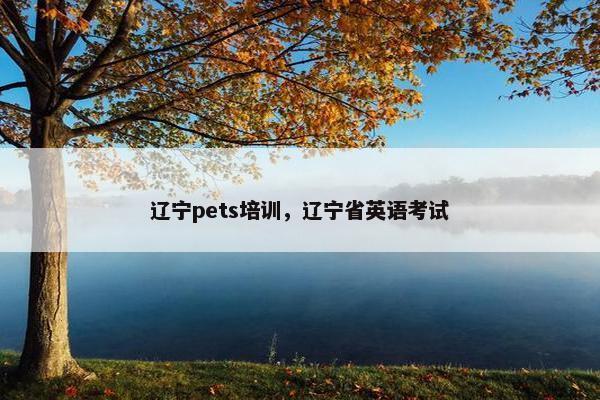 辽宁pets培训,辽宁省英语考试