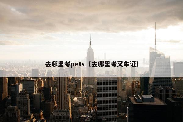 去哪里考pets（去哪里考叉车证）